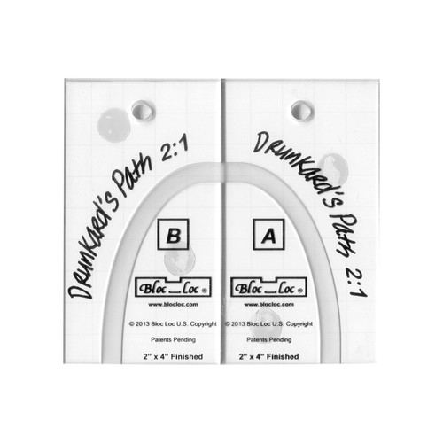RULER DRUNKARDS PATH SET 2:1 RATIO