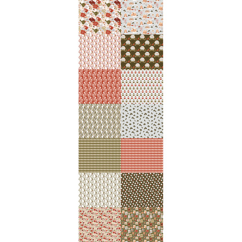 FAT QTR DEAR SANTA (14) PK OF 5 EA