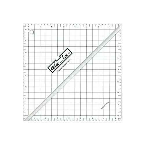 RULER HALF-SQ TRIANGLE HST 8 1/2" x 8 1/2"