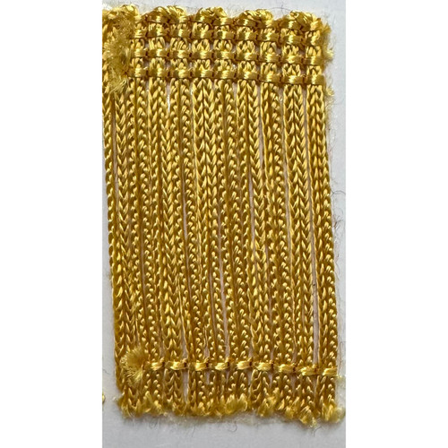 FRINGE RAYON 3" 36 YDS MUSTARD