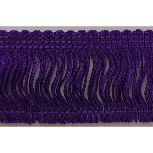 FRINGE RAYON 3" 36 YDS PURPLE