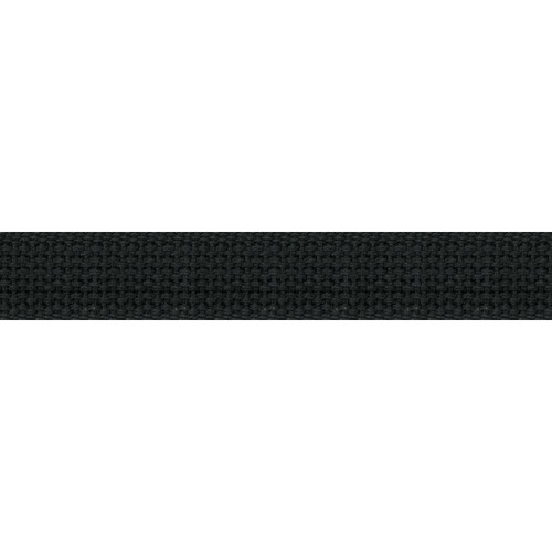 WEBBING COTTON 1" 25 YDS BLACK