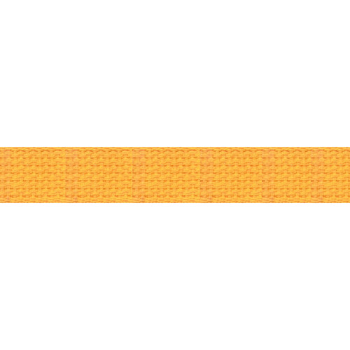 WEBBING COTTON 1" 25 YDS FLAG GOLD