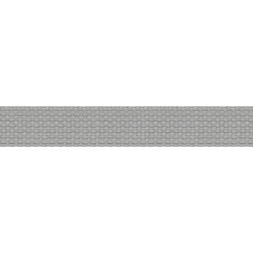WEBBING COTTON 1" 25 YDS GREY