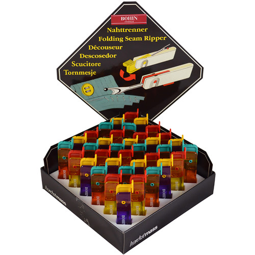 FOLDING SEAM RIPPER WITH DISP BOX OF 36 EA