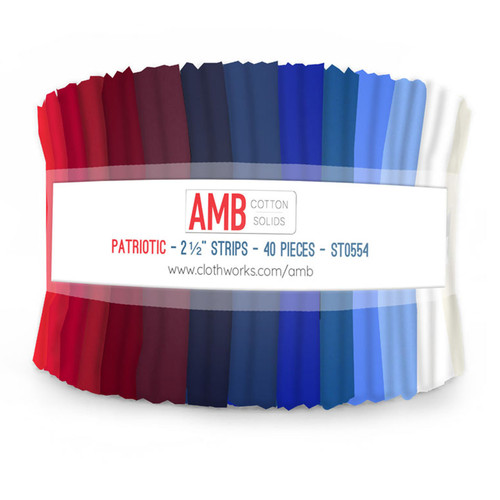 STRIP ROLL AMERICAN MADE SOL PATRIOTIC AMB (40) PK OF 8 EA