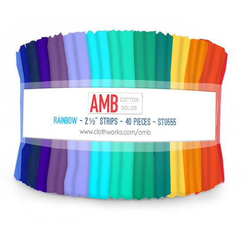 STRIP ROLL AMERICAN MADE SOL RAINBOW AMB (40) PK OF 8 EA