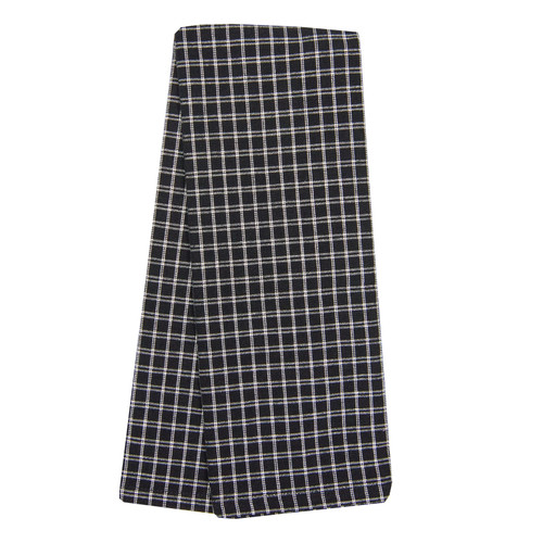 TEA TOWEL WINDOW PANE BLK PK OF 6 EA