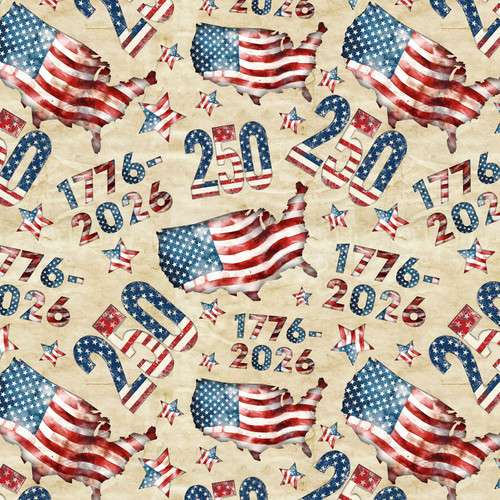 AMERICA 250 YEARS DX 8713 5C 1 DIGITAL