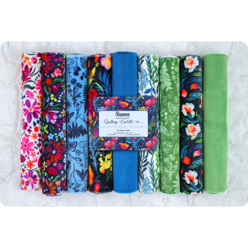 FAT QTR QLT CUDDLE WHISPER BLOOM VB (9) PK OF 3 EA