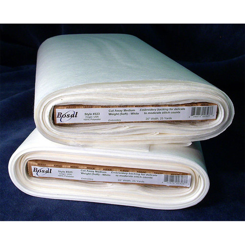 CUT AWAY MED WT 20" WHITE (25 YD BOLT)