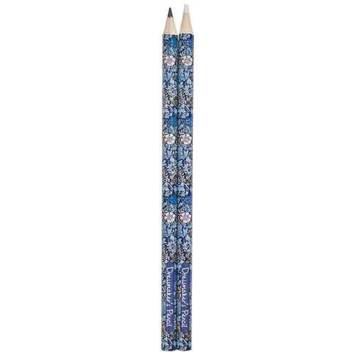 PENCIL TAILOR BLUE FLORAL PK OF 5 EA