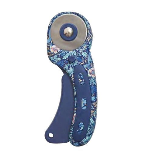 ROTARY CUTTER 45mm BLUE FLORAL