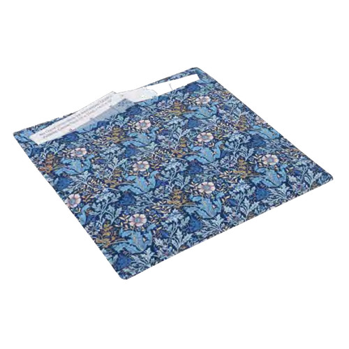PROJECT POUCH BLUE FLORAL