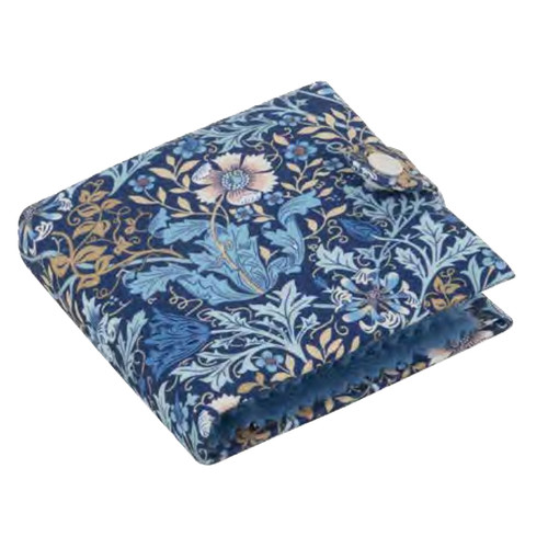 CASE SCISSOR NEEDLE BLUE FLORAL