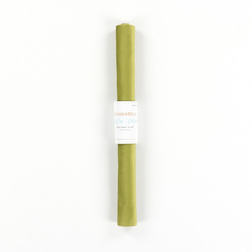 MICRO VELVET 12"x 18" MOSS GREEN