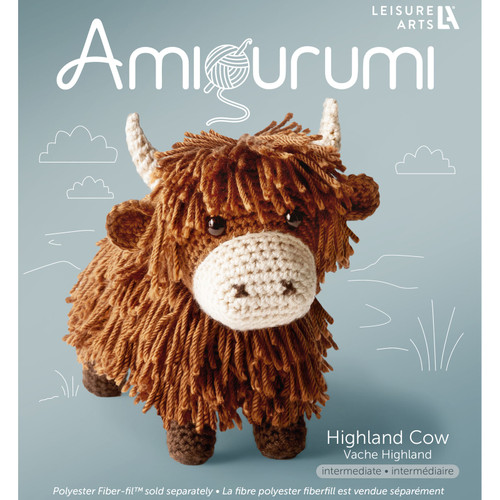 CROCHET KIT HIGHLAND COW BROWN (prev: LEA85882)