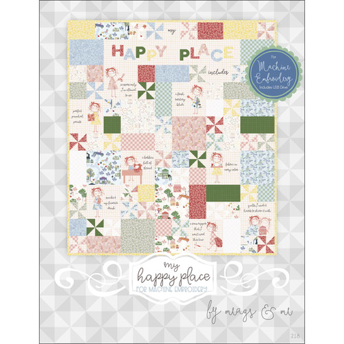 EMBROID USB MY HAPPY PLACE