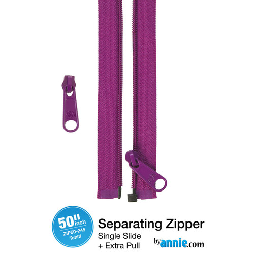ZIPPER 50" SEPARATING TAHITI