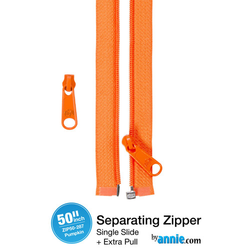 ZIPPER 50" SEPARATING PUMPKIN