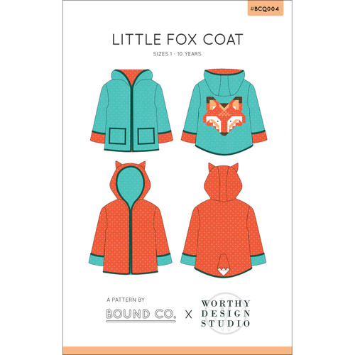 PATTERN LITTLE FOX COAT