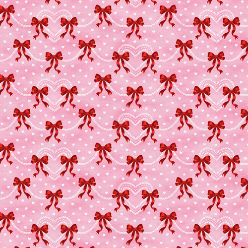 BE MY VALENTINE 350 26001 ORG DBL GAUZE 50"