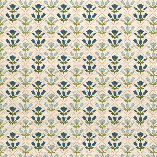 BLOCKPRINT CHIC 360 25929 ORG COT CANVAS 58"