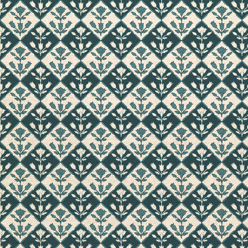 BLOCKPRINT CHIC 360 25934 ORG COT CANVAS 58"