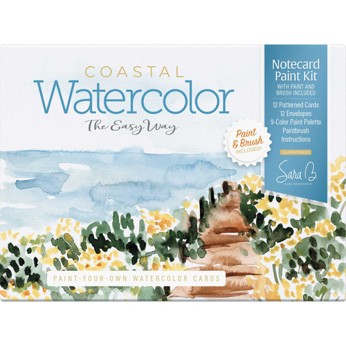 WATERCOLOR KIT CARDS COASTAL