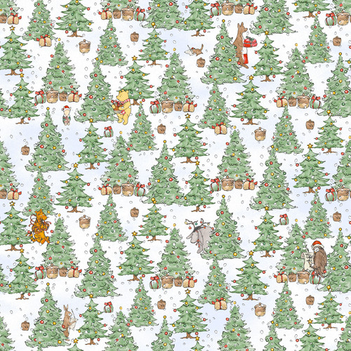 CHRISTMAS POOH CRNR 9102 60 DIGITAL