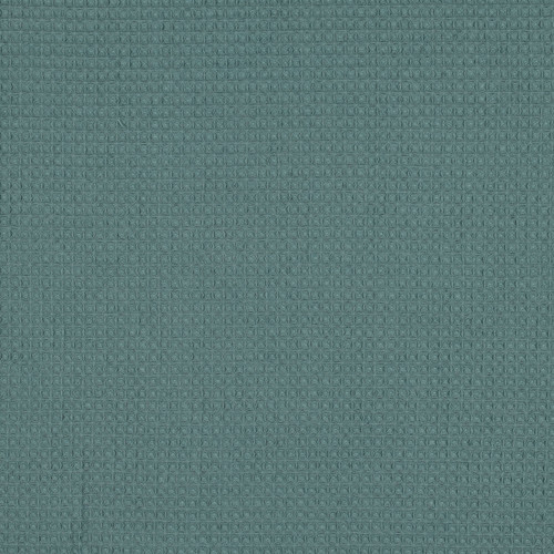 WAFFLE SOL CYAN COT 59"