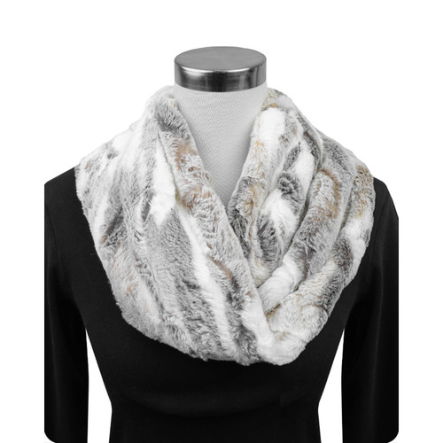 KIT INFINITY SCARF FROST HIMALAYAN PEWTER