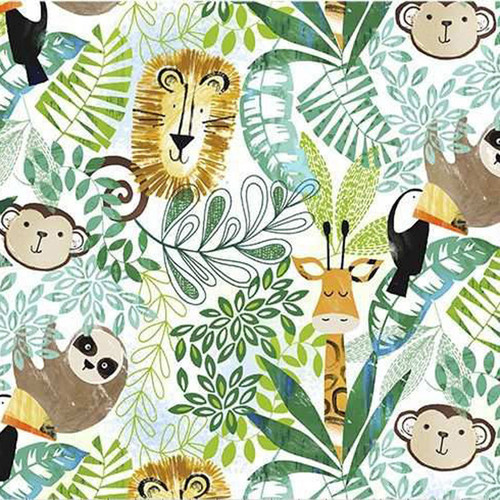 CUDDLE CLOUD JUNGLE BOOGIE MULTI 60"