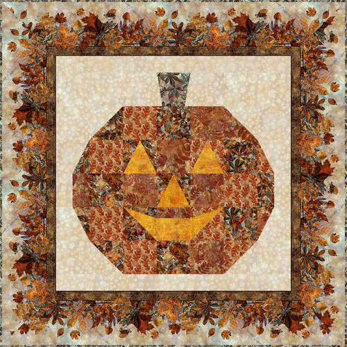 PATTERN AUTUMN ELEGANCE PUMPKIN QUILT