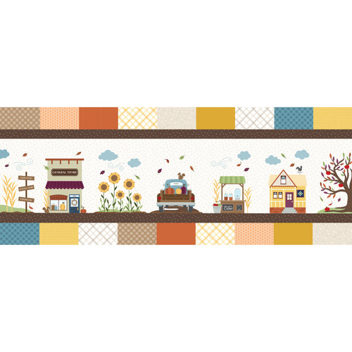 EMBROID FILE AUTUMN ACRES BENCH PILLOW