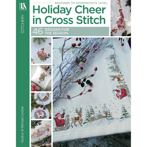BOOK HOLIDAY CHEER CROSS STITCH