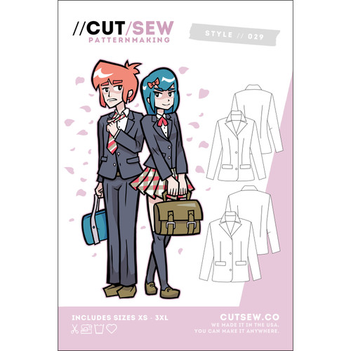 PATTERN SCHOOL BLAZERS