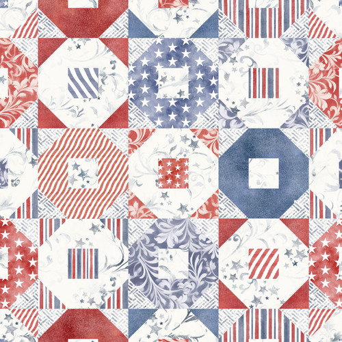 STARS & STRIPES 9376MK 103 MINKY DIGITAL 60"