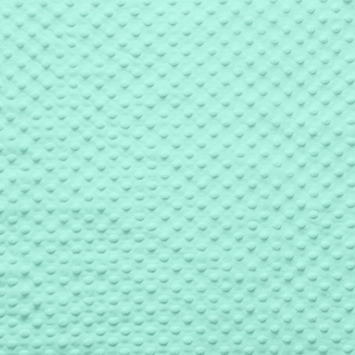 MINKY DOT SOLID MINT 60"