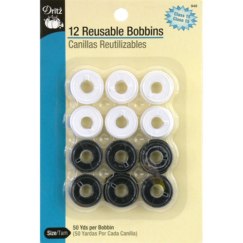Pre-filled Bobbins - Class 15 Reusable - DRI