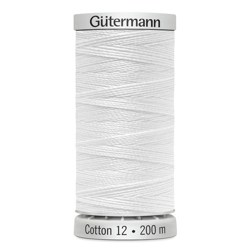 Natural Cotton Solid; 12 wt - 218 yds - GUT