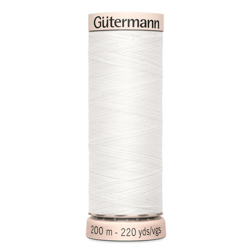 Natural Cotton Solid; 60 wt - 218 yds - GUT