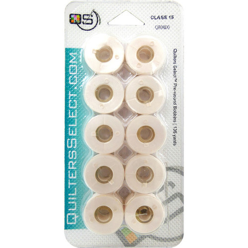 Pre-filled Bobbins - Class 15 Para-Cotton Poly-QSE