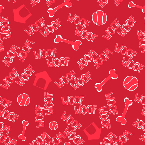 FLANNEL PRINT 5535 RED