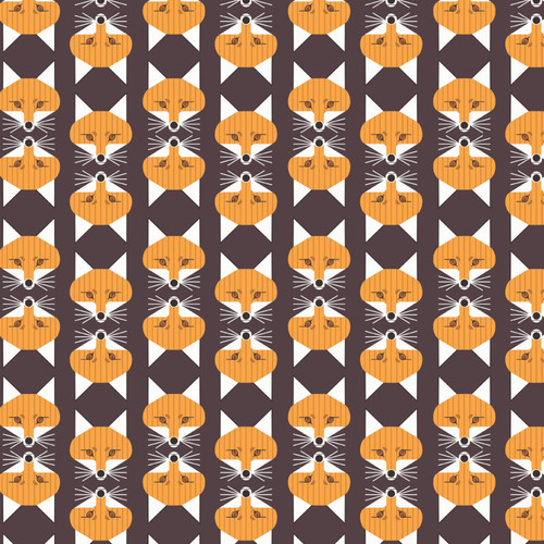 WOODLAND WONDERS CH 462 RAISIN ORG POPLIN