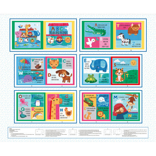 NOAH & FRIENDS 4587BP 01 BOOK PNL
