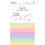 IRON-ON GLITTER FABRIC SHEET RAINBOW 5.5"x9.25" PK OF 3 EA