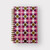 NOTEBOOK SPIRAL QUILT JAZZ PINK