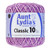 CROCHET THREAD sz10 SH PURPLES 300yd AUNT LYDIA'S PK OF 3 EA