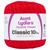 CROCHET THREAD sz10 ATOM RED 350yd AUNT LYDIA'S PK OF 3 EA